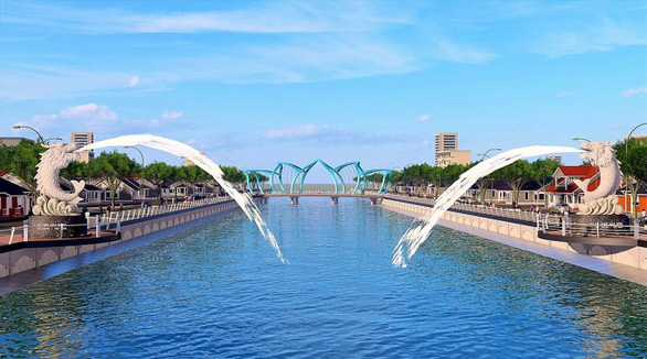 Construction of $630,000 carp-shaped fountain halted in Vietnam’s southern province