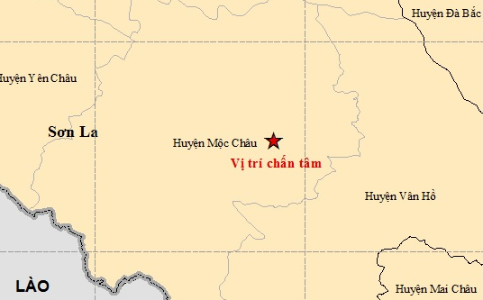 Magnitude-3.2 earthquake strikes northern Vietnamese province