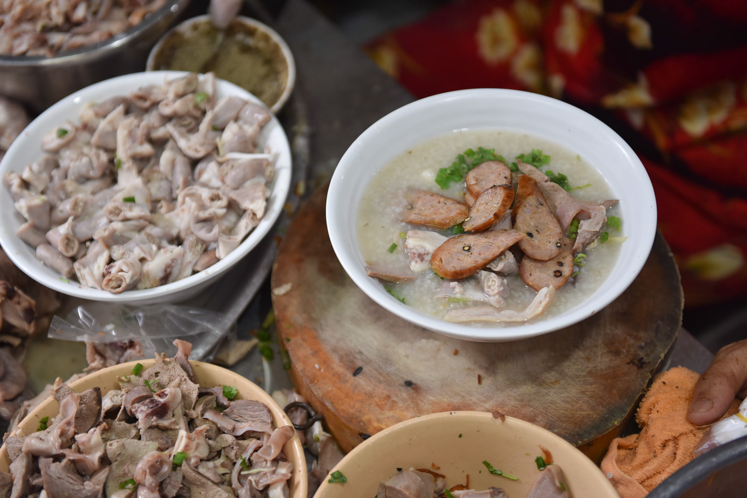 Noodles on Monday, soup on Tuesday: Daily rotating menus at local street food stalls keep diners on their toes