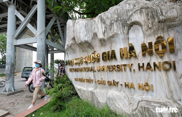 The Vietnam National University-Hanoi has a much lower public investment disbursement rate than expected. Photo: Nam Tran / Tuoi Tre