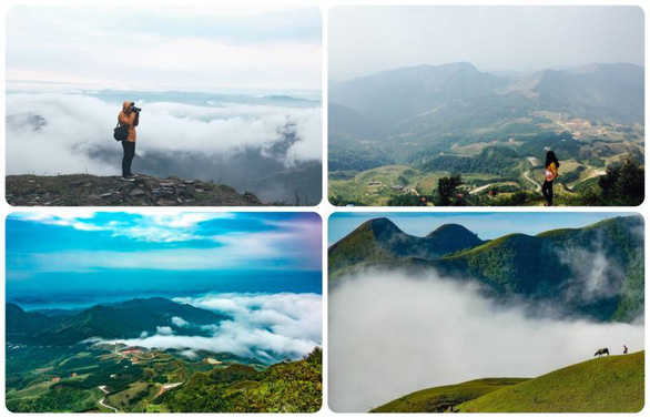 Cloud hunting at Mau Son mountain range, Lang Son Province.