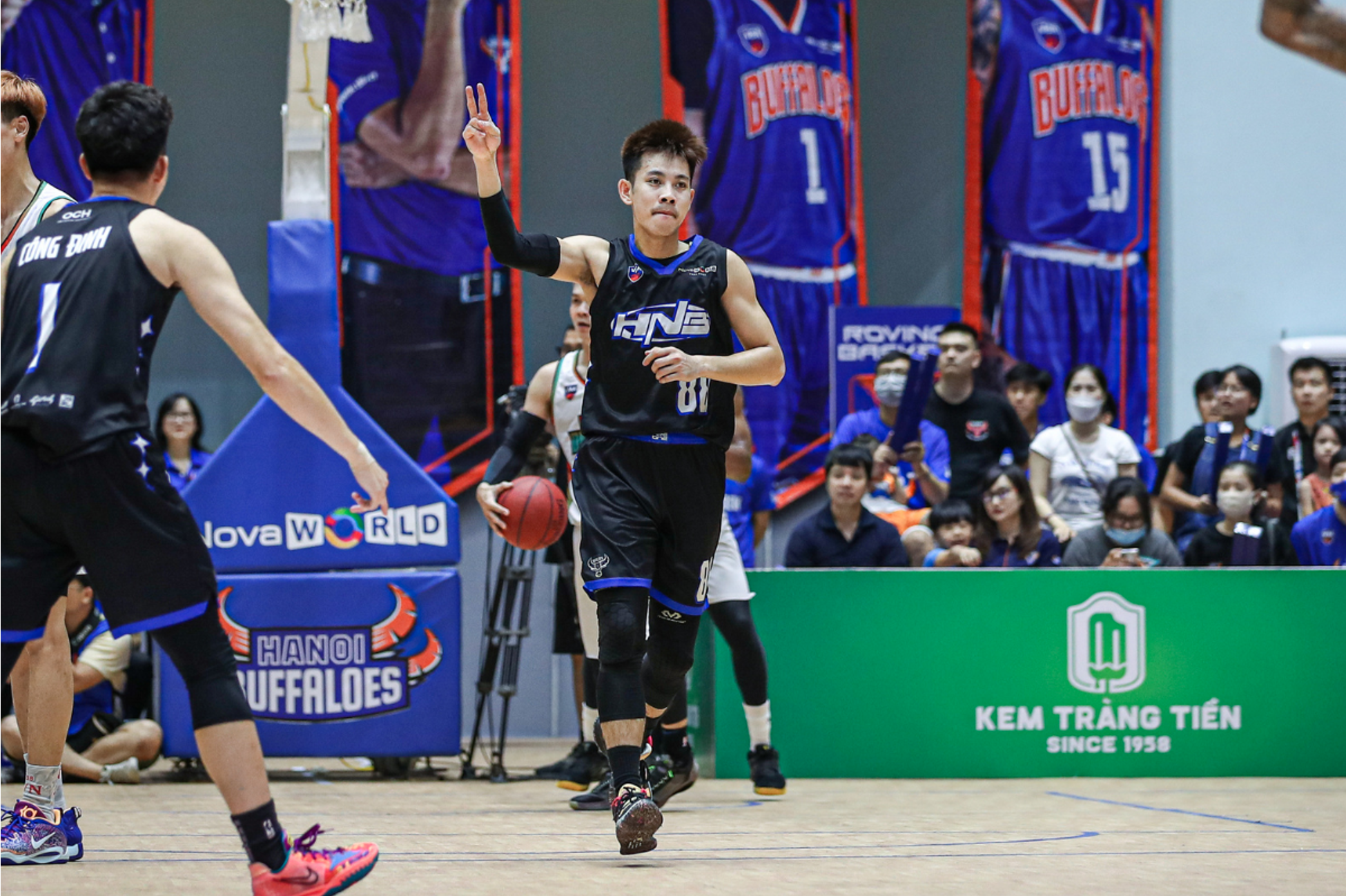 Nguyen Duong Quang Anh used to play for the Vietnamese U20 basketball team at the Cambodia Friendship Games 2018. Photo: VBA