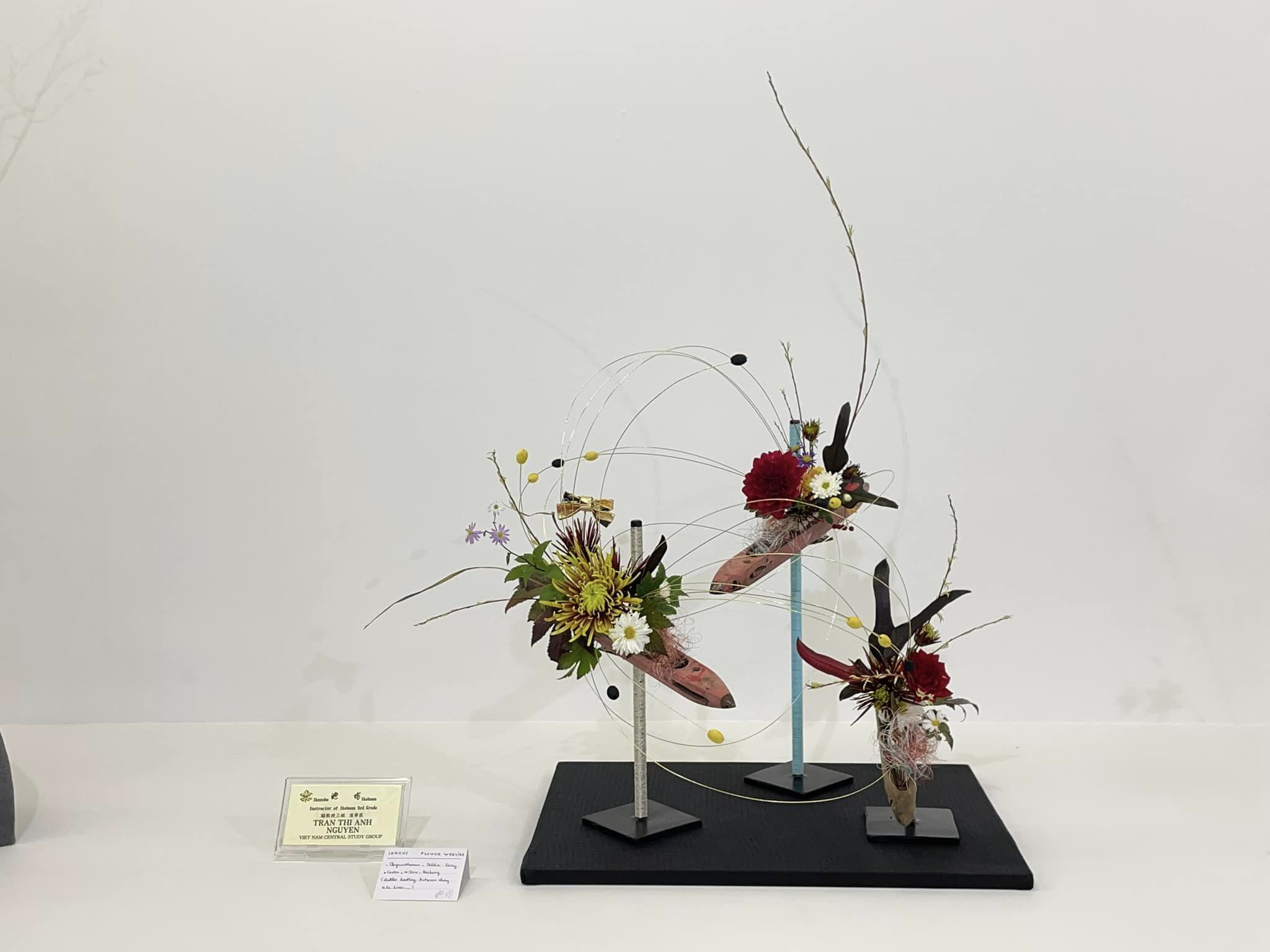 First Vietnamese flower arrangements on display in Japan