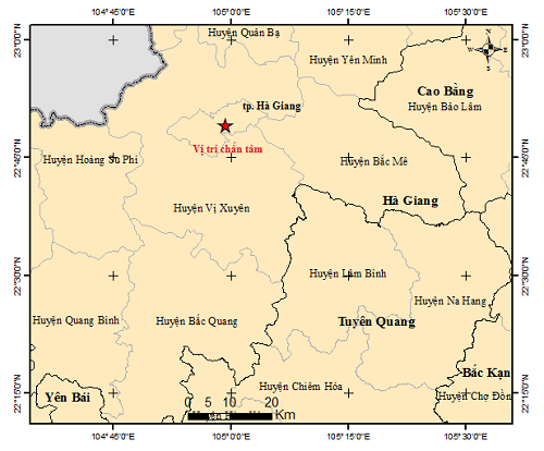 Magnitude-3 earthquake hits northern Vietnamese province