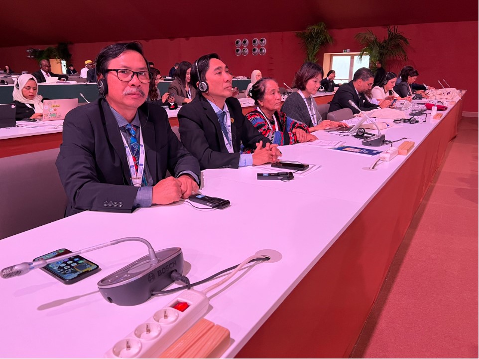 The Vietnamese delegation attends the 17th meeting of the Intergovernmental Committee of UNESCO of the 2003 Convention in the Kingdom of Morocco. Photo: Dinh Van Hanh / Tuoi Tre