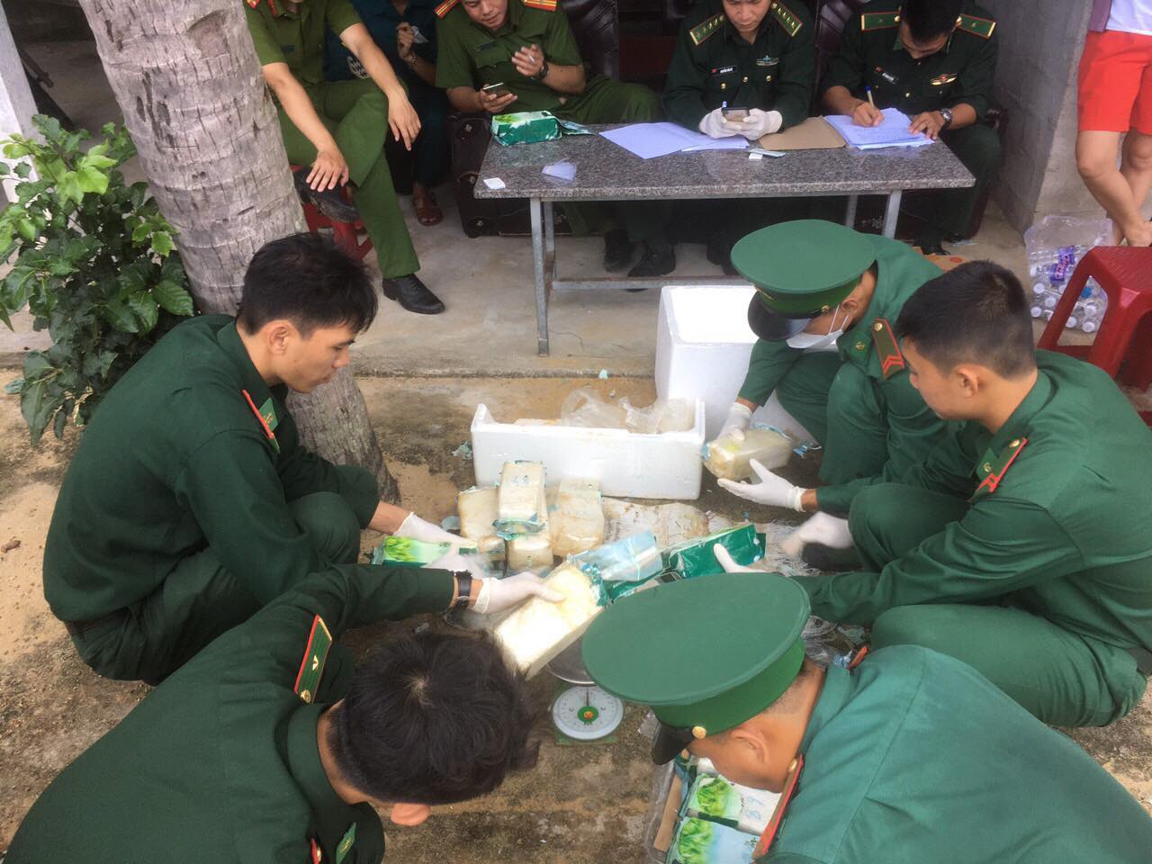 20kg of ketamine washes up ashore in central Vietnam
