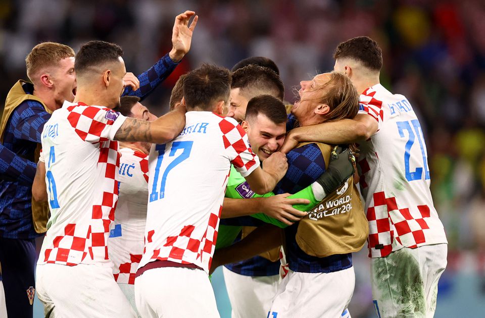 Croatia oust favourites Brazil 4-2 on penalties to reach semi-final
