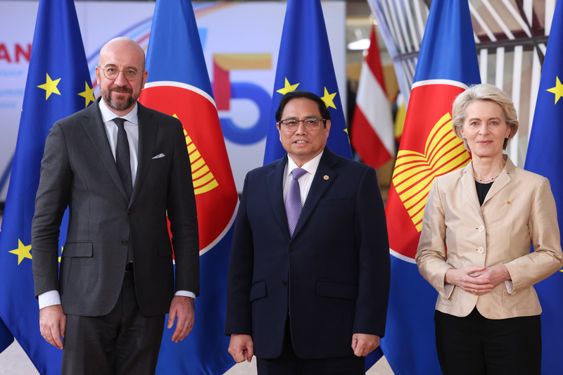 Vietnamese Premier Attends ASEAN-EU Commemorative Summit In Brussels ...