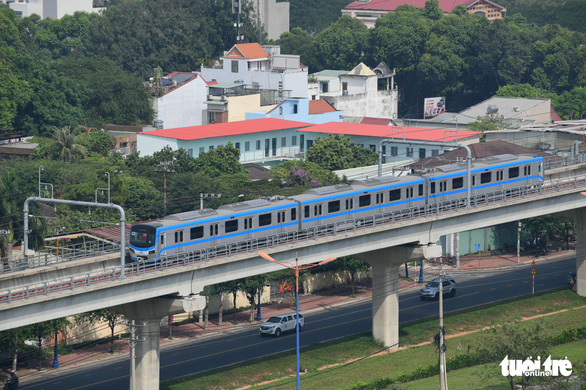 Ho Chi Minh City’ first metro line makes first trial run