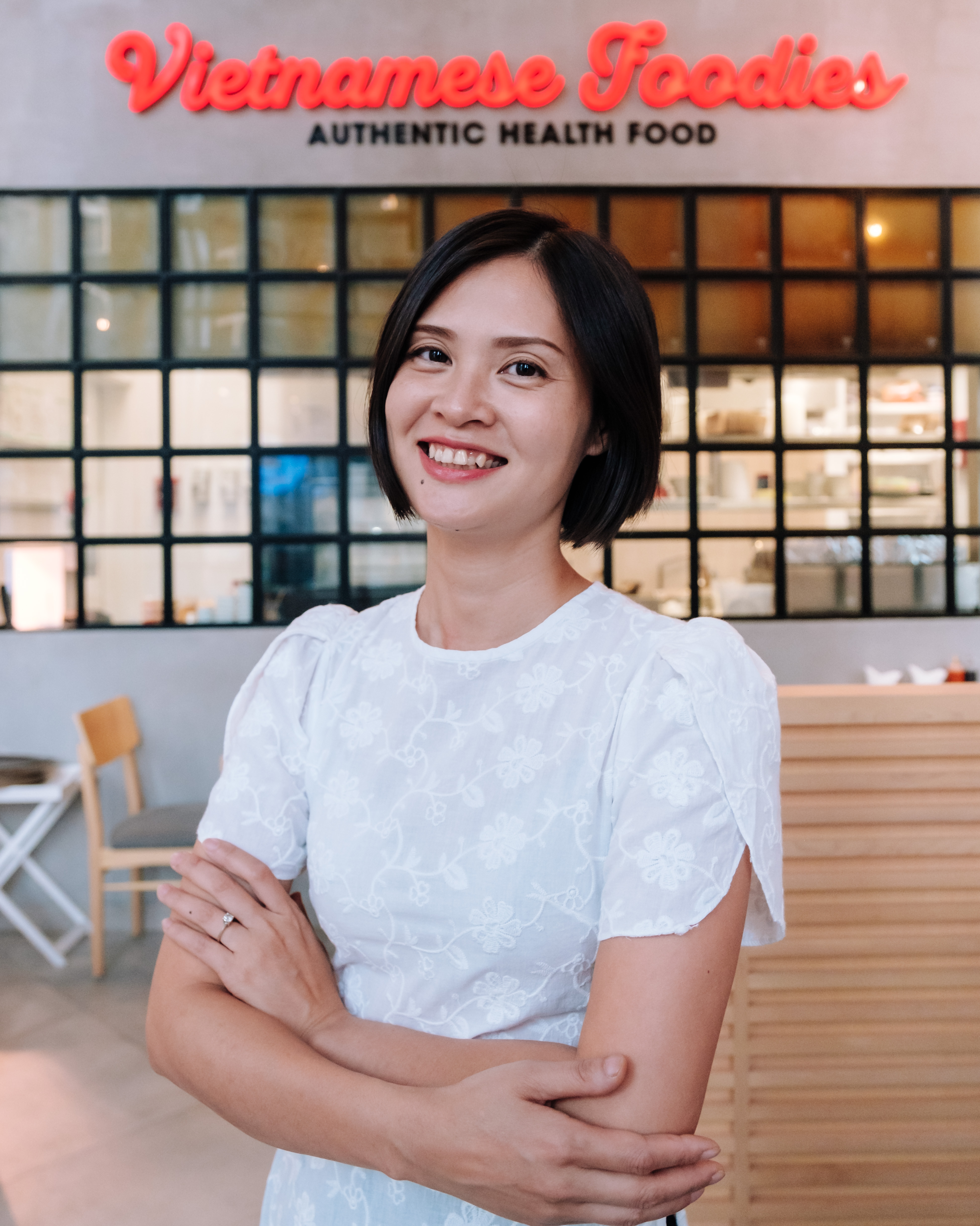 Lily Hoa Nguyen, owner of Vietnamese Foodies, is seen in this supplied photo.