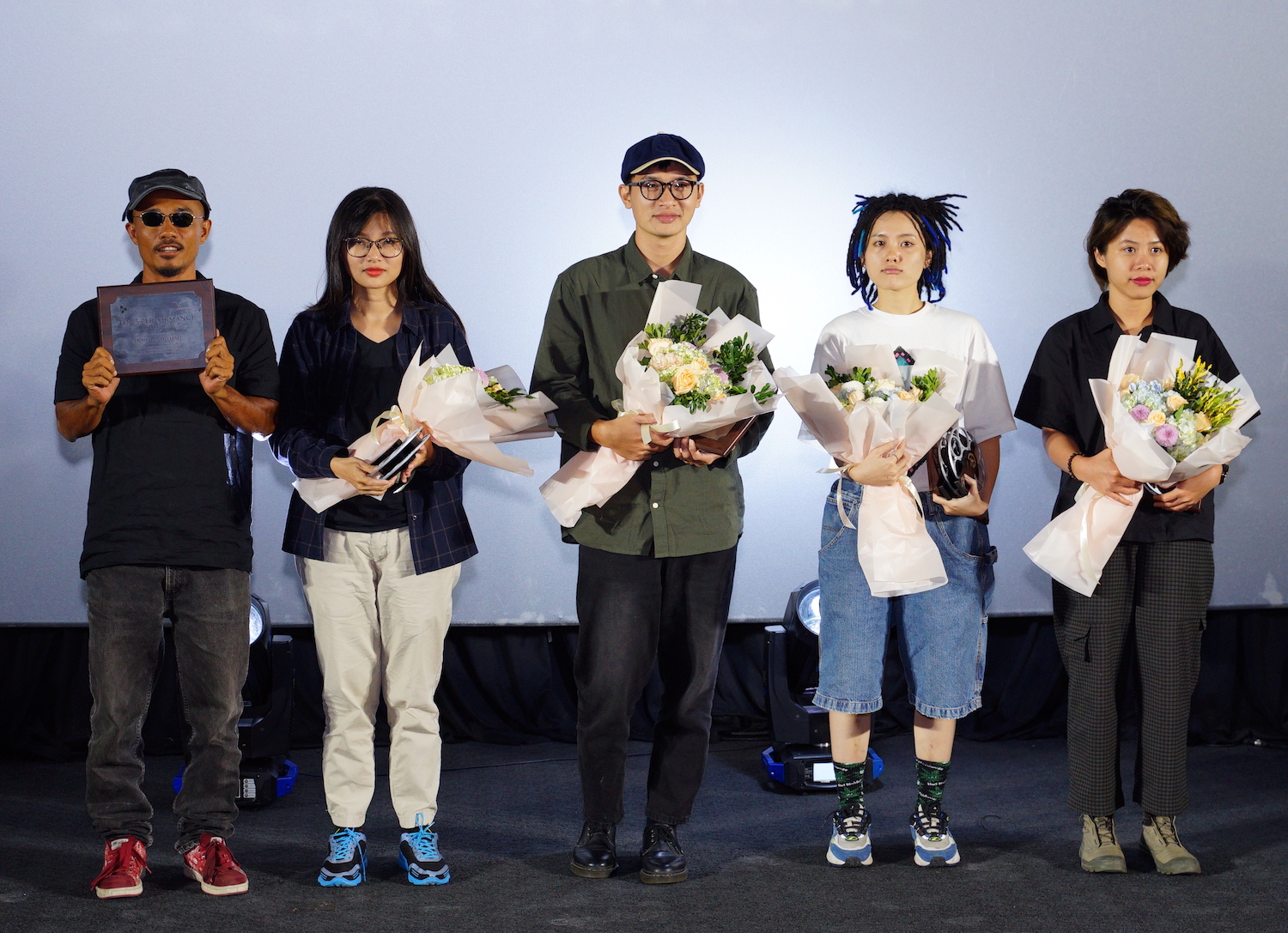 Five young filmmakers are selected for their excellent projects at the third CJ Short Film Project. Photo: CJ Short Film Project