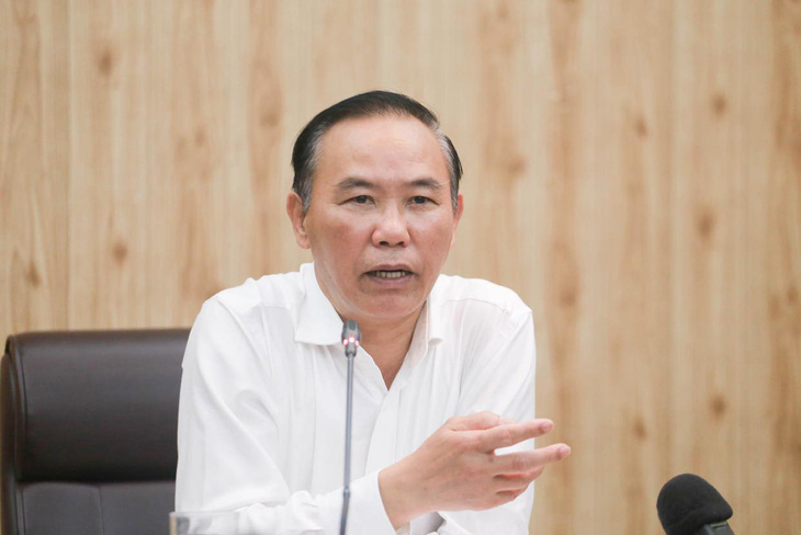 Deputy Minister of Agriculture and Rural Development Phung Duc Tien. Photo: Chi Tue / Tuoi Tre