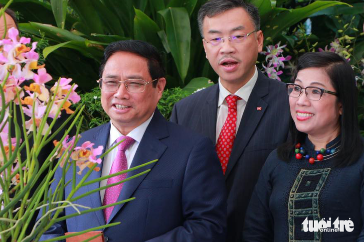 Singapore names hybrid orchid species after Vietnamese premier and spouse