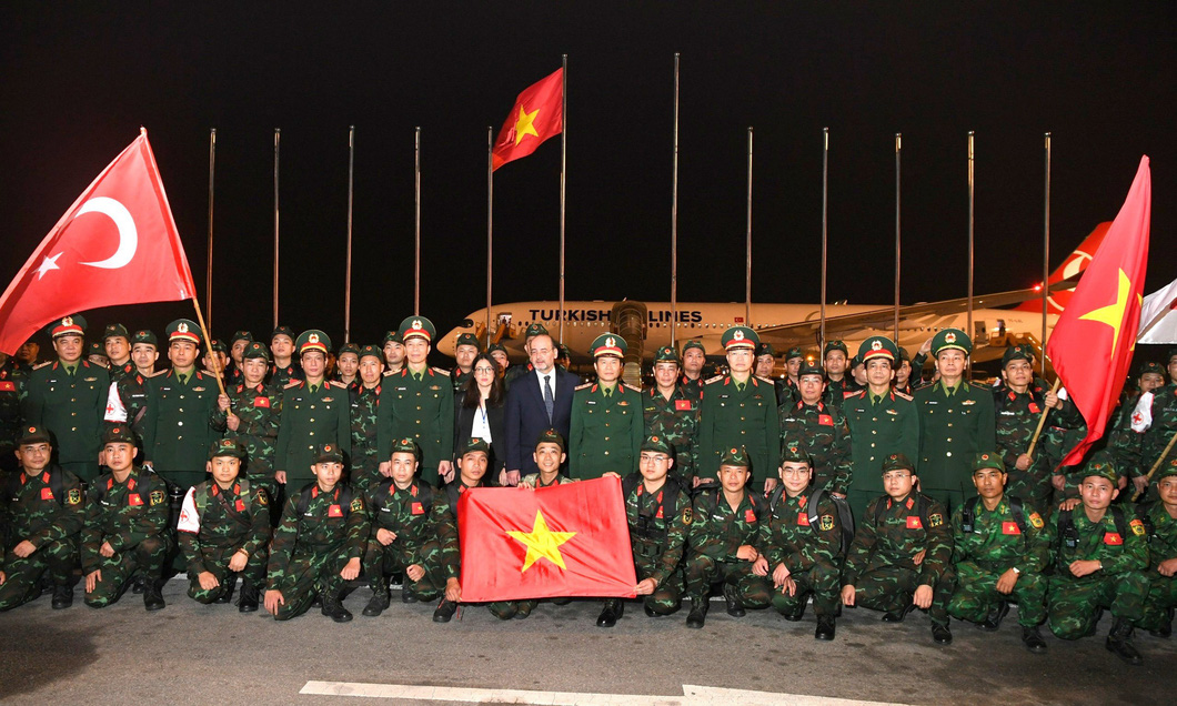76 Vietnamese soldiers deployed to Turkey for earthquake relief efforts