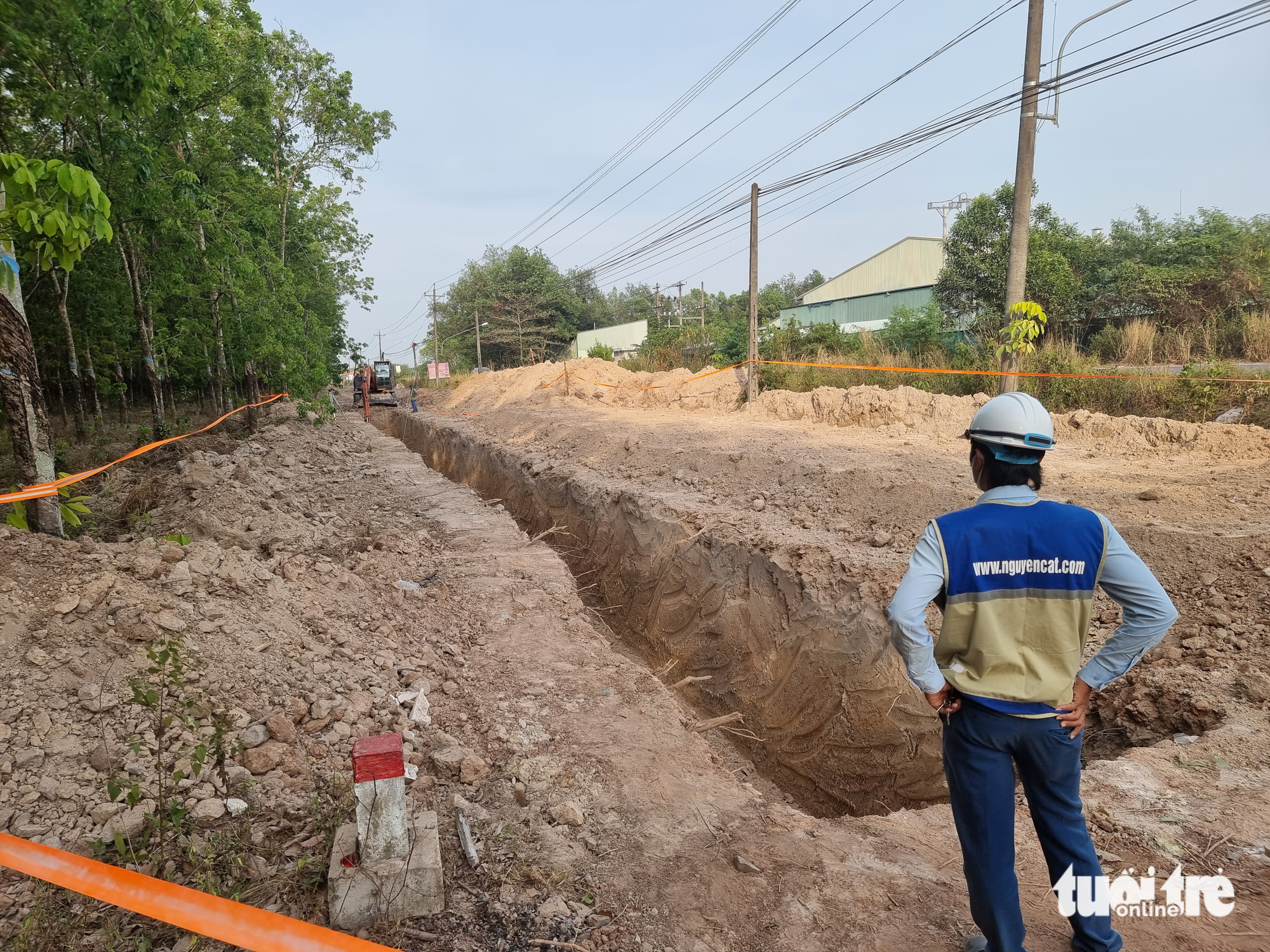 The upgrade of Provincial Road No.746 in Binh Duong Province, Vietnam. Photo: Ba Son