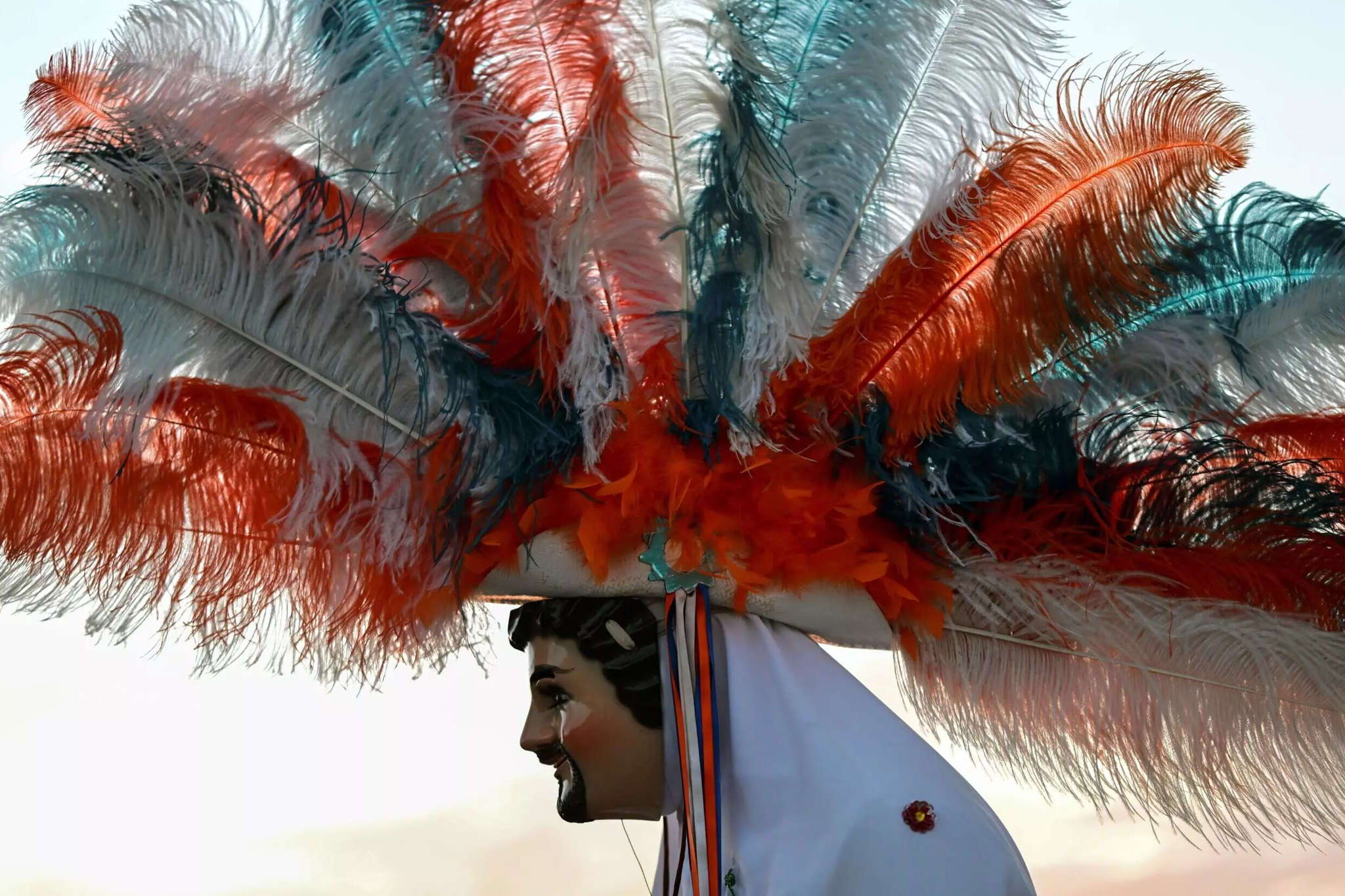 The carnival's costumes and dances have become a fusion of Mexican and European cultures. Photo: AFP