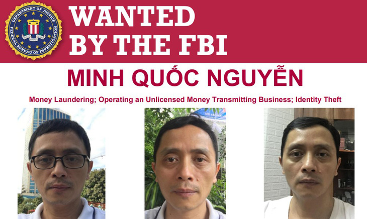 Vietnamese man wanted by FBI for allegedly engaging in $3bn Bitcoin laundering