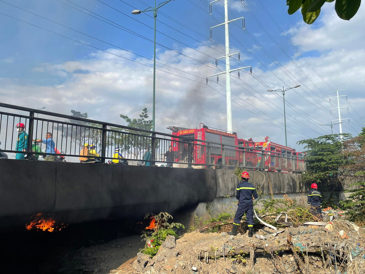 Ho Chi Minh City power corp voices concern over waste burning near electricity grid