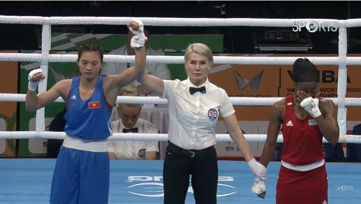 Vietnamese female boxer through to world championship’s quarterfinals