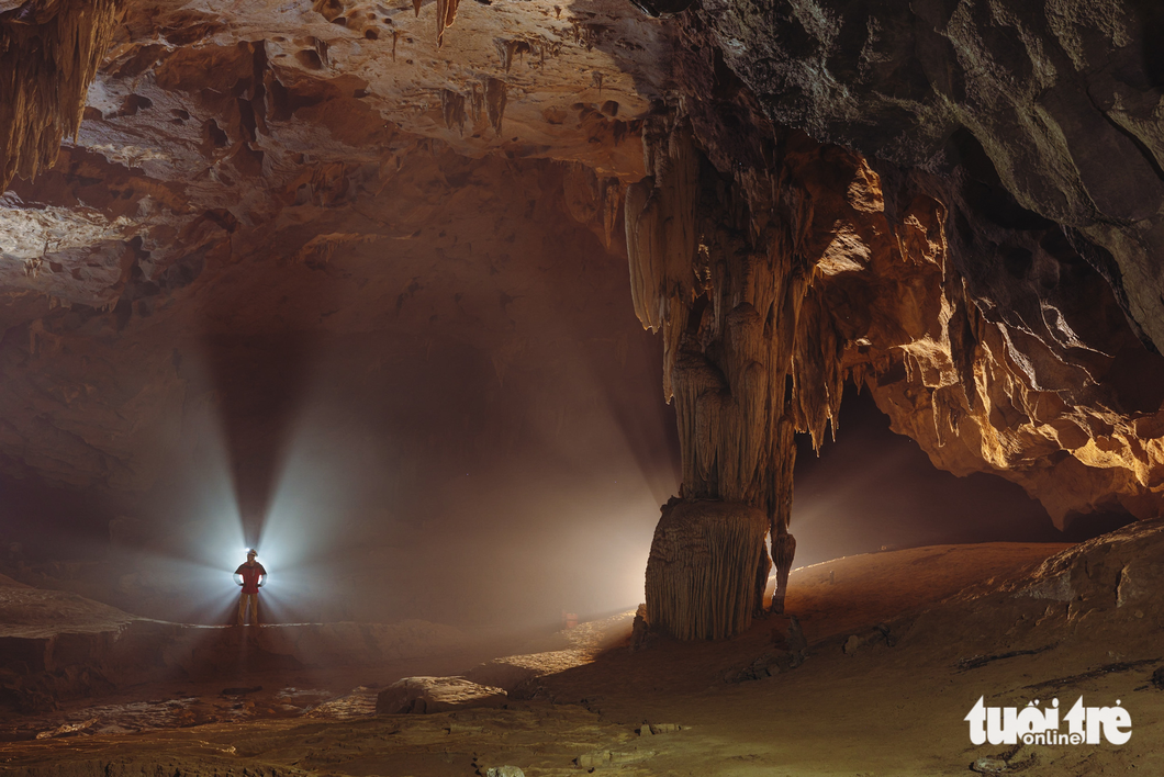 Inside Va Cave in Quang Binh Province, central Vietnam. Photos: Ngo Tran Hai An