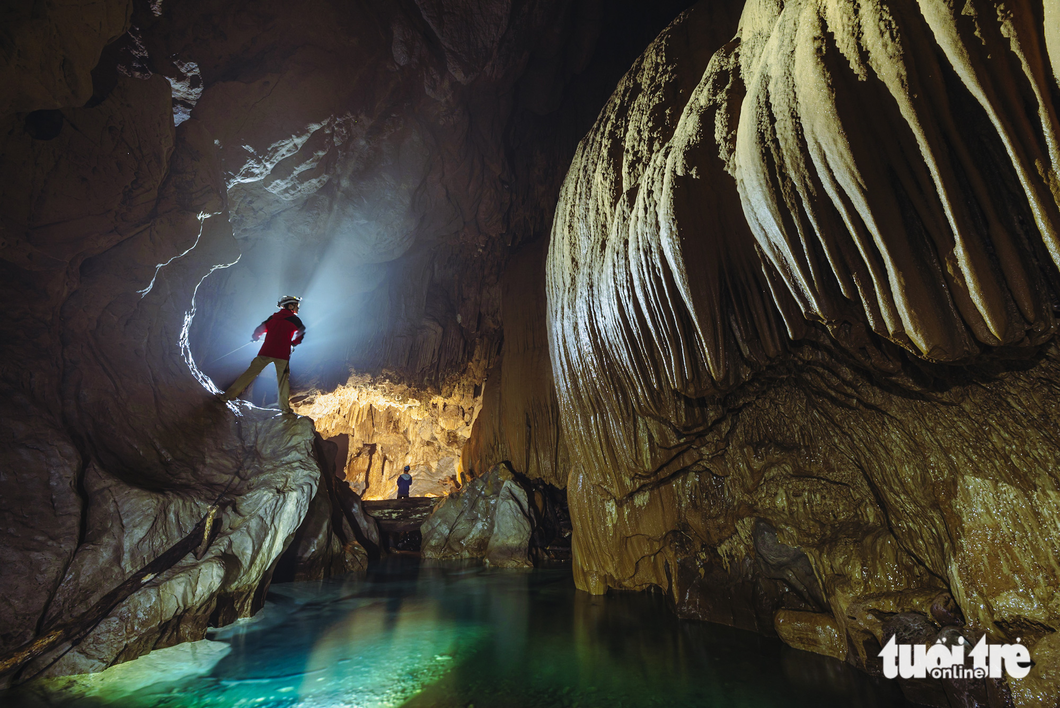 Inside Va Cave in Quang Binh Province, central Vietnam. Photos: Ngo Tran Hai An