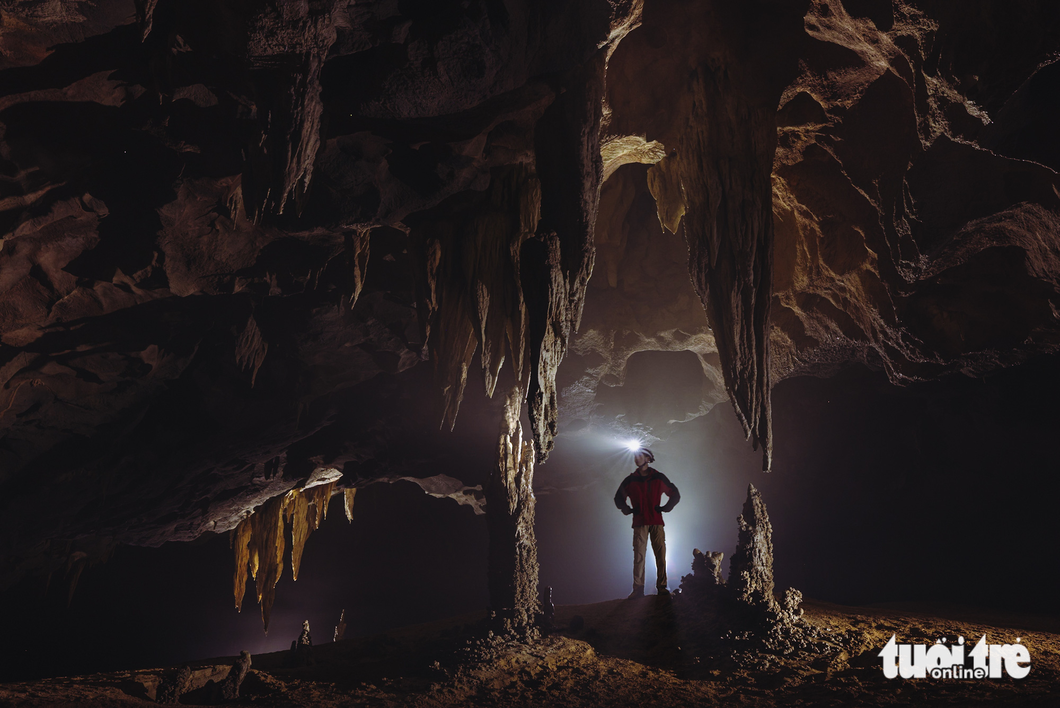 Inside Va Cave in Quang Binh Province, central Vietnam. Photos: Ngo Tran Hai An