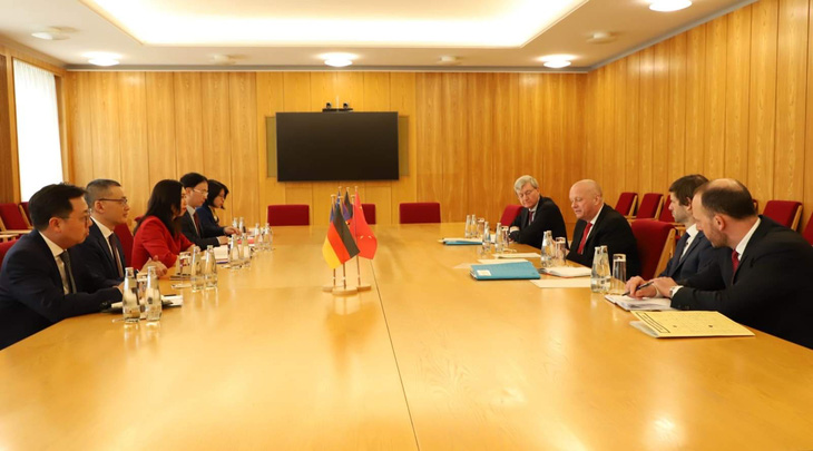 A view of the seventh Vietnam-Germany strategic dialogue in Berlin, Germany, April 3, 2023. Photo: Ministry of Foreign Affairs