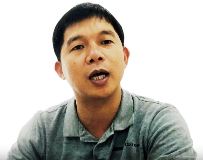 Hoang Quoc Quyen, the director of Hope School, which is part of the FPT group, in a provided photo.