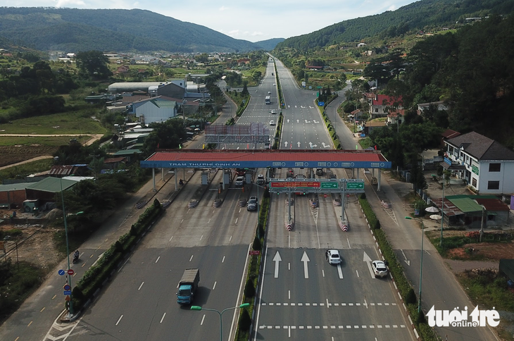 The expressway projects will link Ho Chi Minh City with Da Lat City in Vietnam’s Central Highlands province of Lam Dong. Photo: M.V. / Tuoi Tre