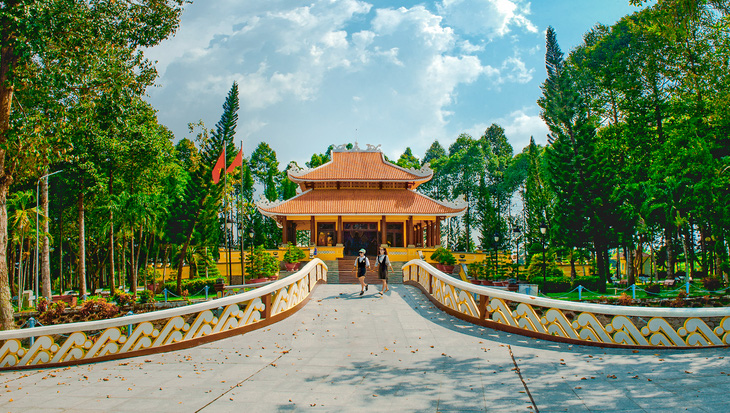 A photo of late State President Ton Duc Thang’s memorial house. Photo: An Giang Department of Culture, Sports and Tourism