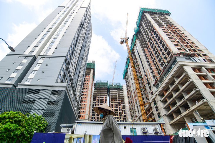 The local real estate market faces multiple difficulties in the first quarter of this year. Photo: Quang Dinh / Tuoi Tre