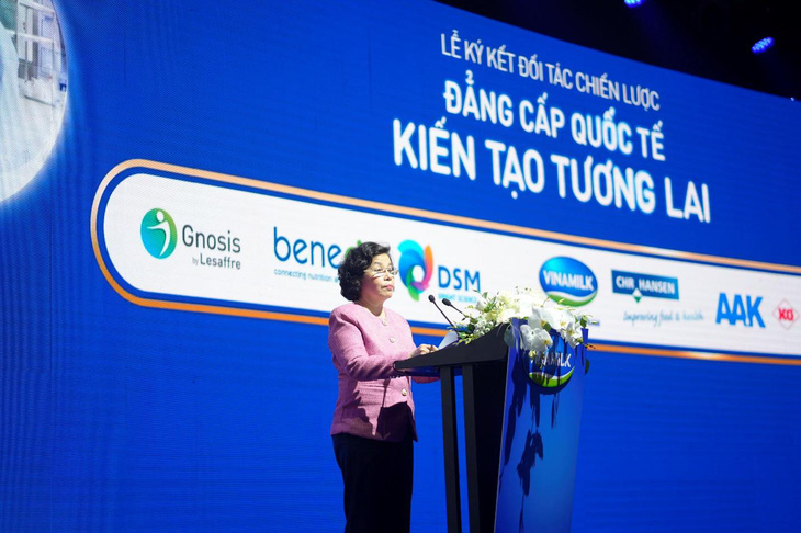 Vinamilk CEO Mai Kieu Lien commits to bringing the highest possible value to the local community.