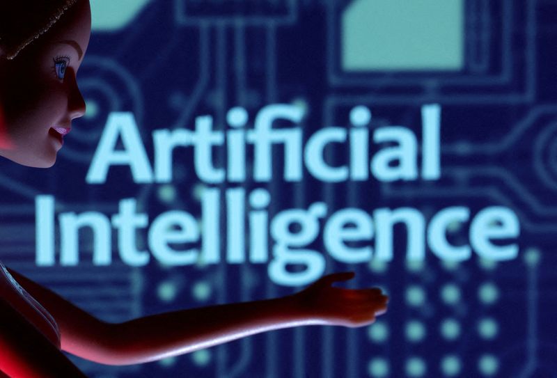 Artificial Intelligence words are seen in this illustration taken March 31, 2023. Photo: Reuters