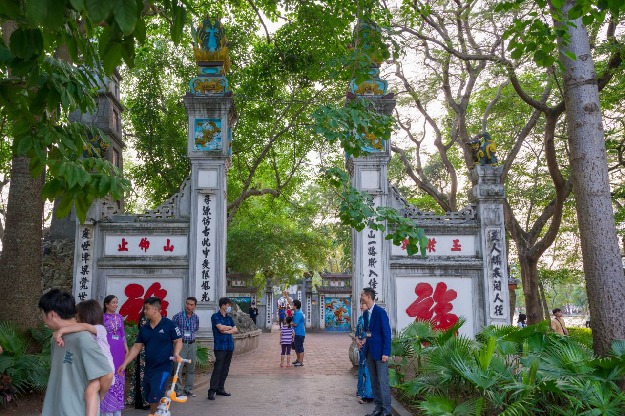 Ngoc Son Temple in Hanoi. Photo: Government of Luxembourg