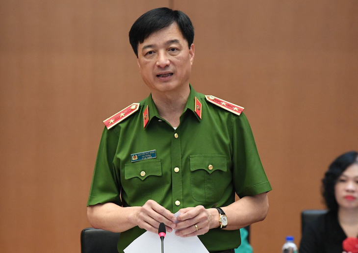 Deputy Minister of Public Security Nguyen Duy Ngoc. Photo: Gia Han / Tuoi Tre
