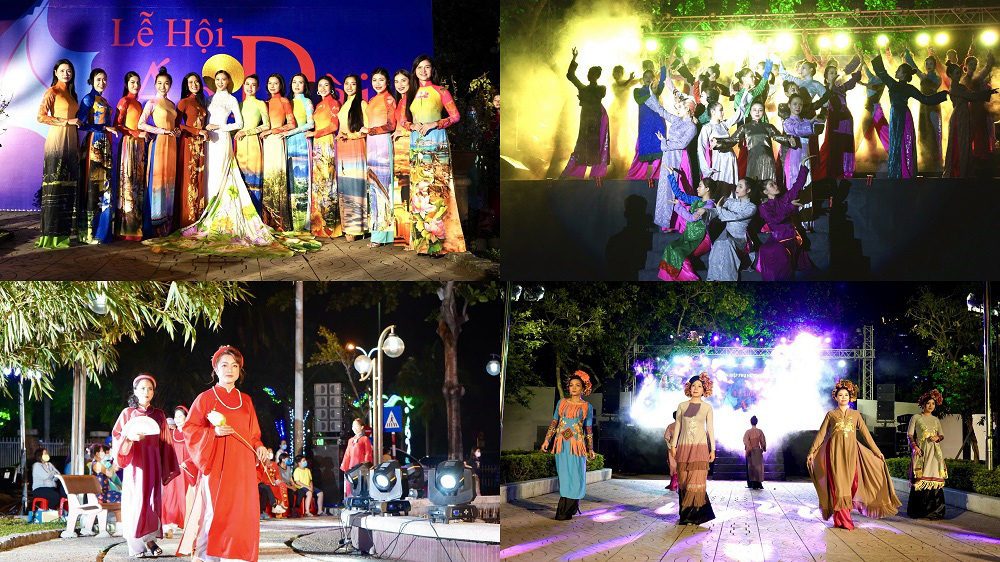 5,000 will participate in an ao dai (Vietnam traditional costume) show to set a Guinness Vietnam Record at the 10th Nha Trang - Khanh Hoa Beach Festival, slated for June 2023. Photo: Courtesy of organizer
