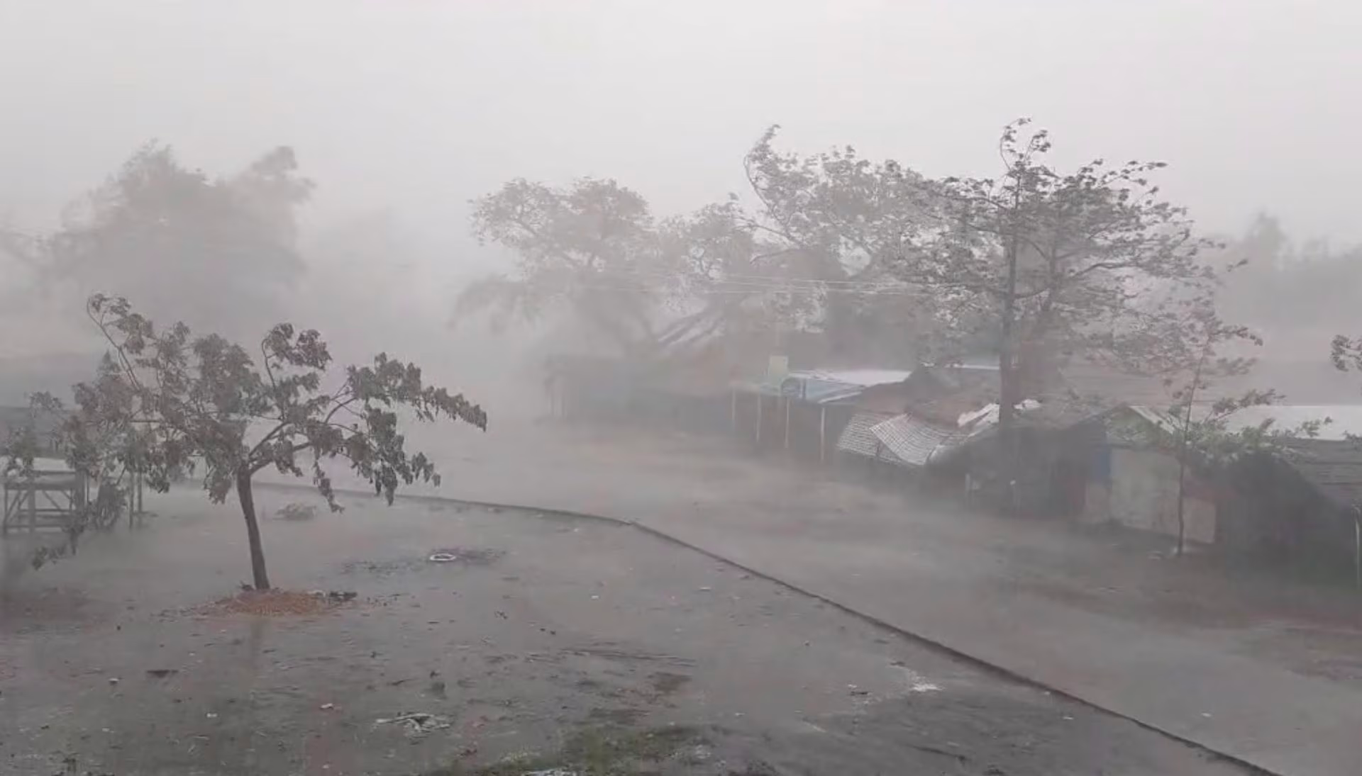 At least three killed as powerful storm batters Myanmar
