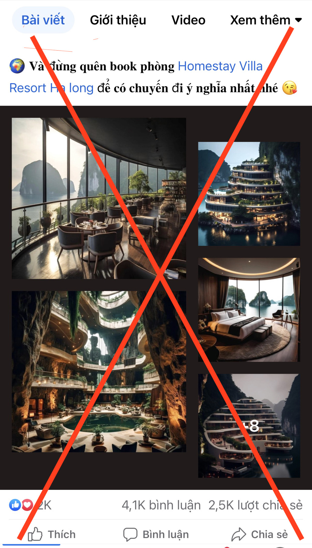 Photos of luxury hotel on Vietnam’s Ha Long Bay confirmed fake