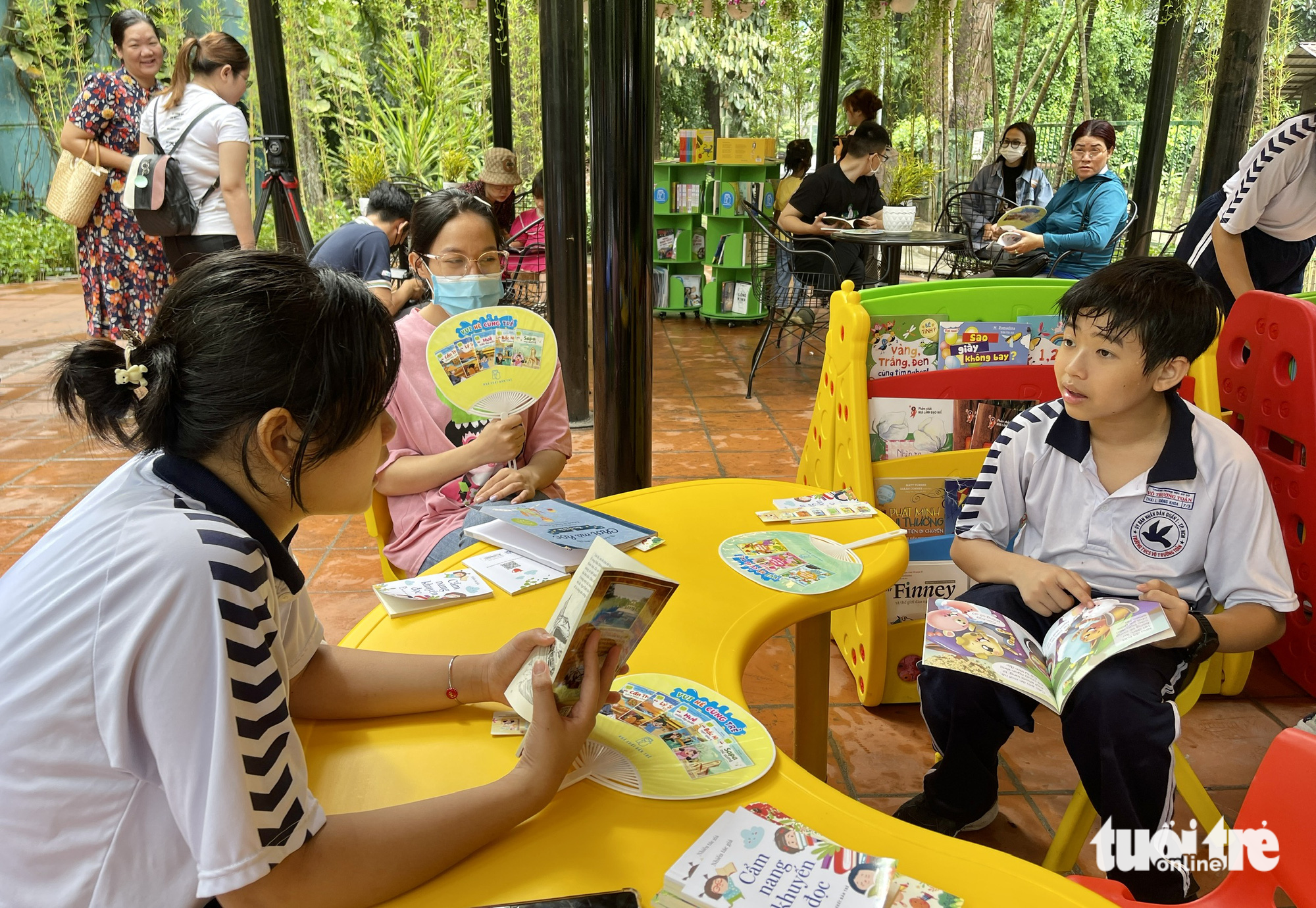 ‘Book garden’ opened at zoo in downtown Ho Chi Minh City