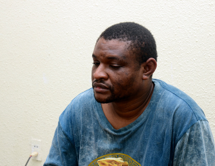 Uzoh Emmanuel, a Nigerian, is detained for money laundering. Photo: TTO