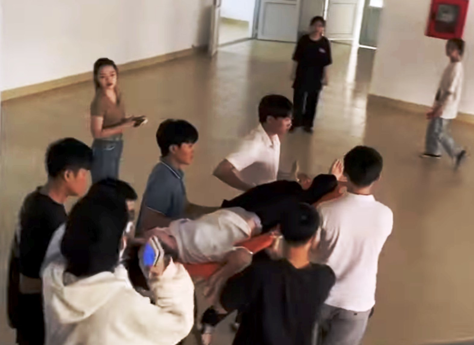Vietnamese student suffers stroke in class