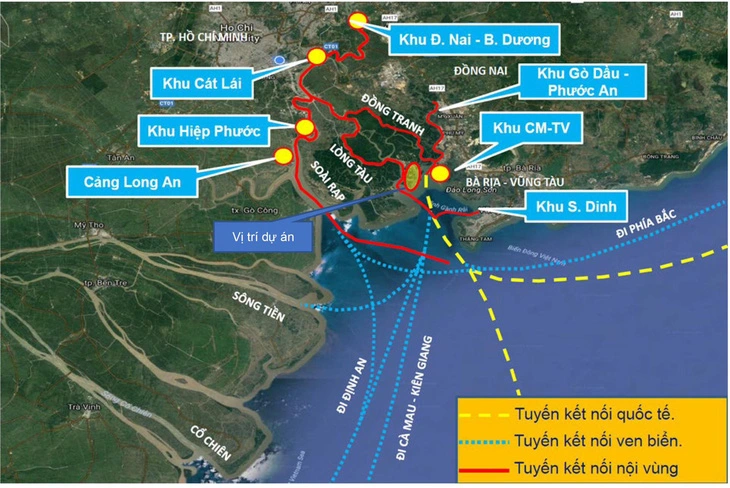 The project can be connected to the Vietnam East Sea through the Vung Tau-Thi Vai shipping route. Ho Chi Minh City has favorable weather conditions for the port operation with an average annual temperature of 26.8 degree Celsius and experiences a small number of large storms.