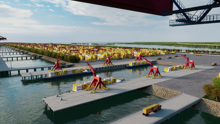 The city will prepare for the development of the port until 2024, construct it from 2024 to 2026, and put it into operation in 2027. The port will be capable of receiving mother ships up to 250,000 deadweight tonnage (DWT), feeder ships with a tonnage of 10,000-65,000 DWT and barges up to 8,000 metric tons.