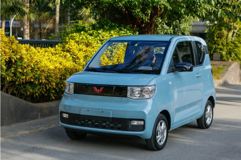 A Wuling HongGuang Mini EV that Thai Hung Corporation imports to Vietnam in 2022. Photo: Thai Hung