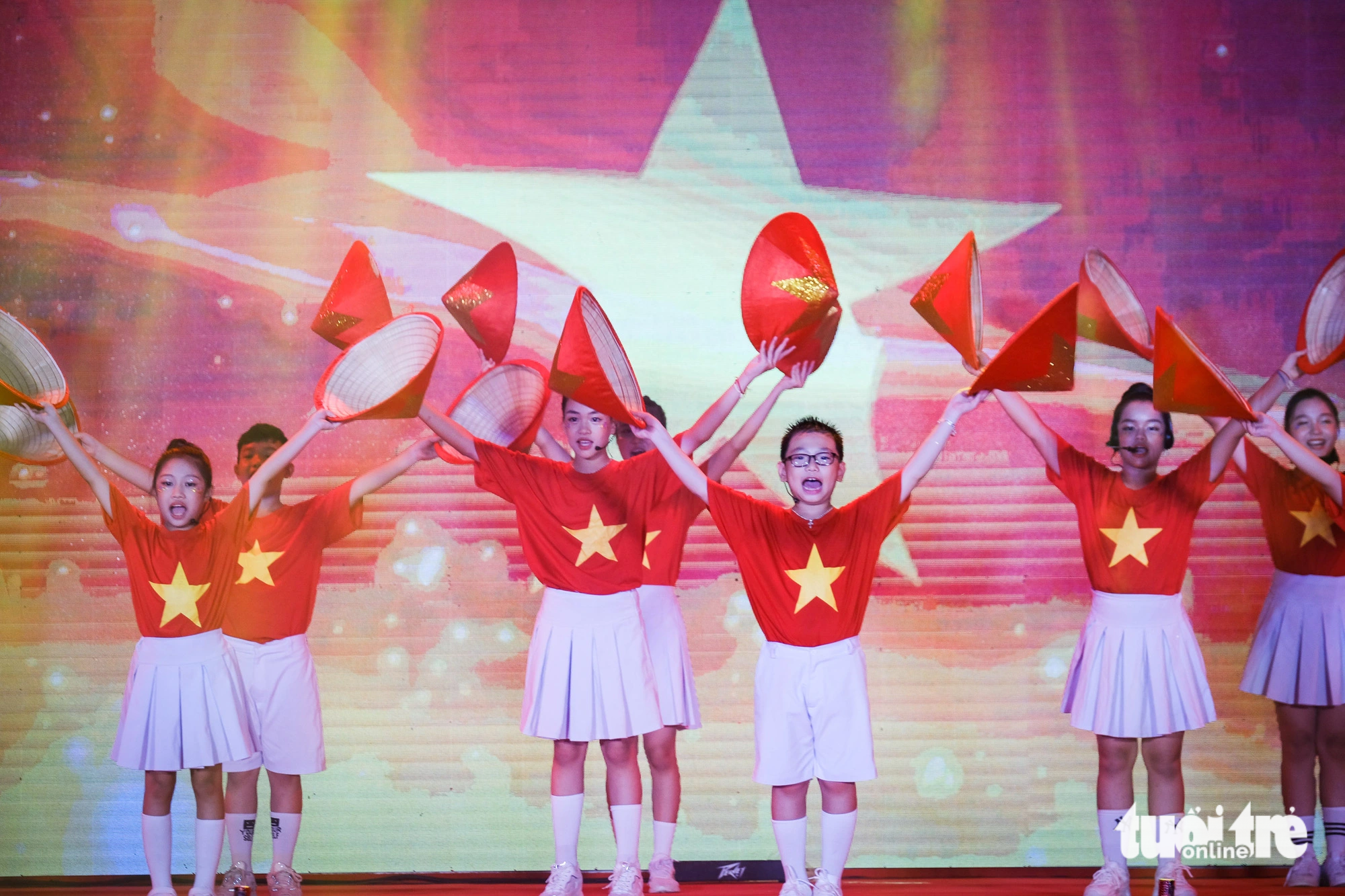 An artistic performance at the opening ceremony of the Vietnam-Japan Festival 2023. Photo: Tan Luc / Tuoi Tre