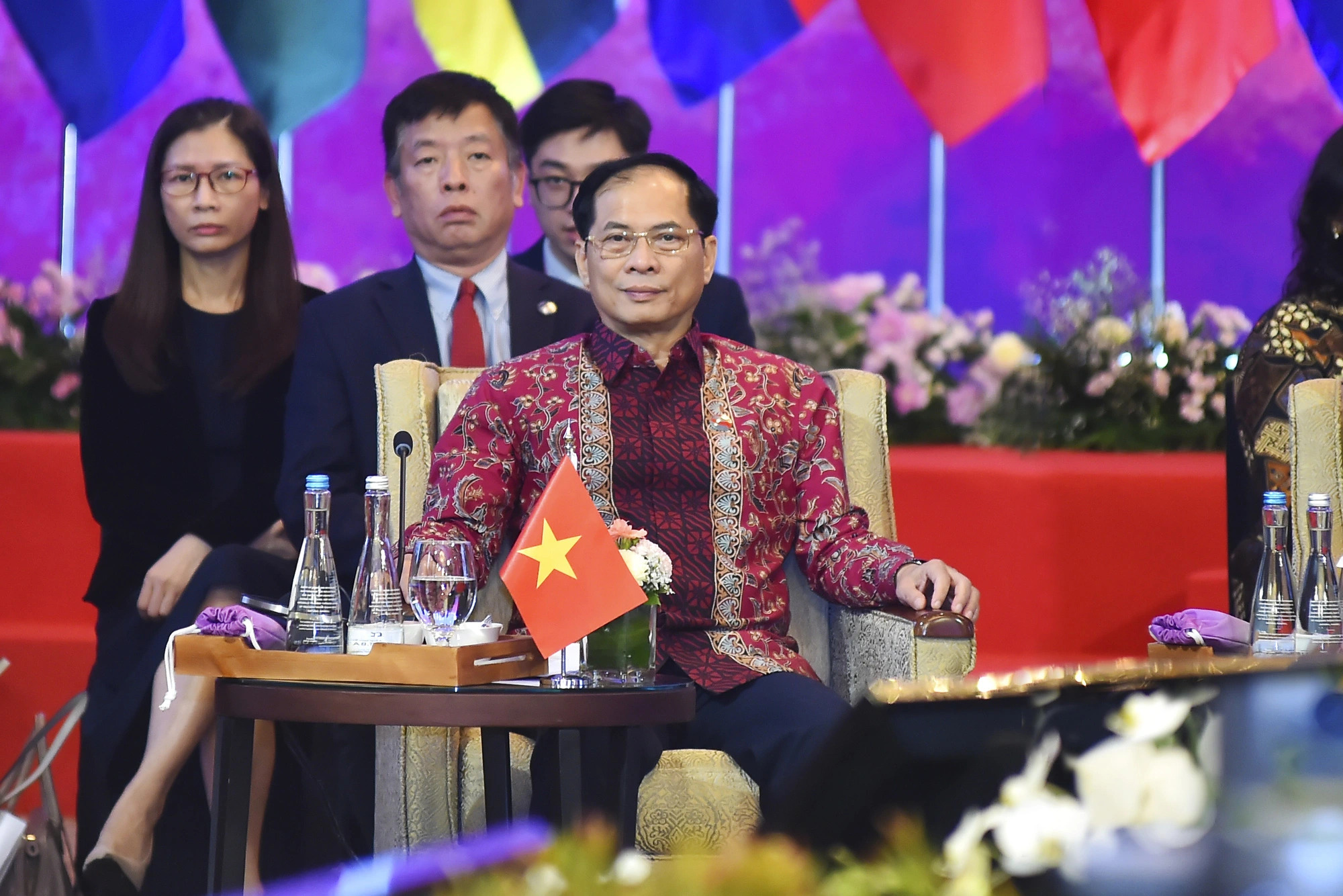 Vietnamese Foreign Minister Bui Thanh Son attends the 30th ASEAN Regional Forum held in Indonesia, July 14, 2023. Photo: Vietnam’s Ministry of Foreign Affairs
