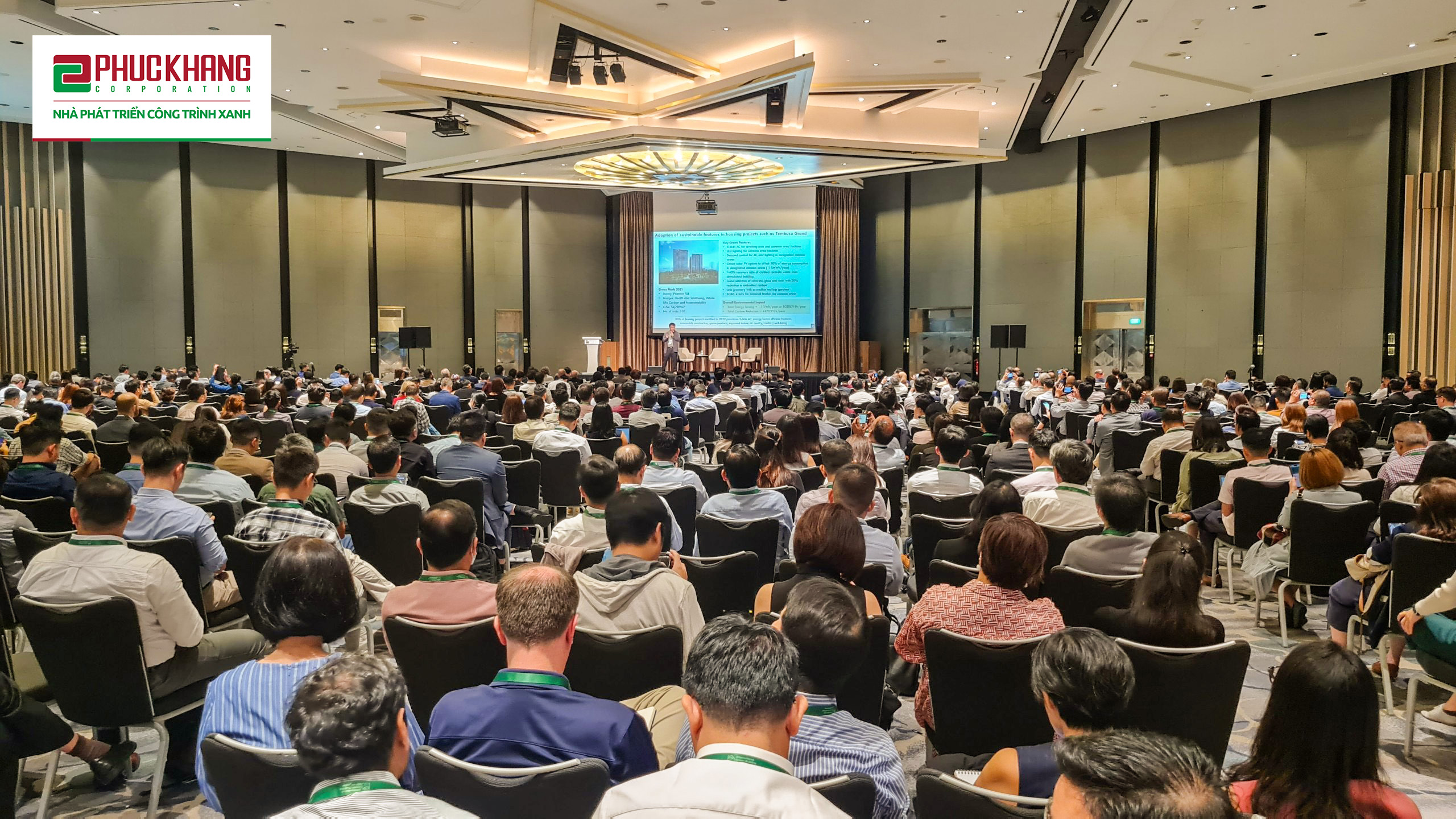 The International Green Building Conference 2023 attracted the participation of leading experts, leaders, and policymakers in green building development.