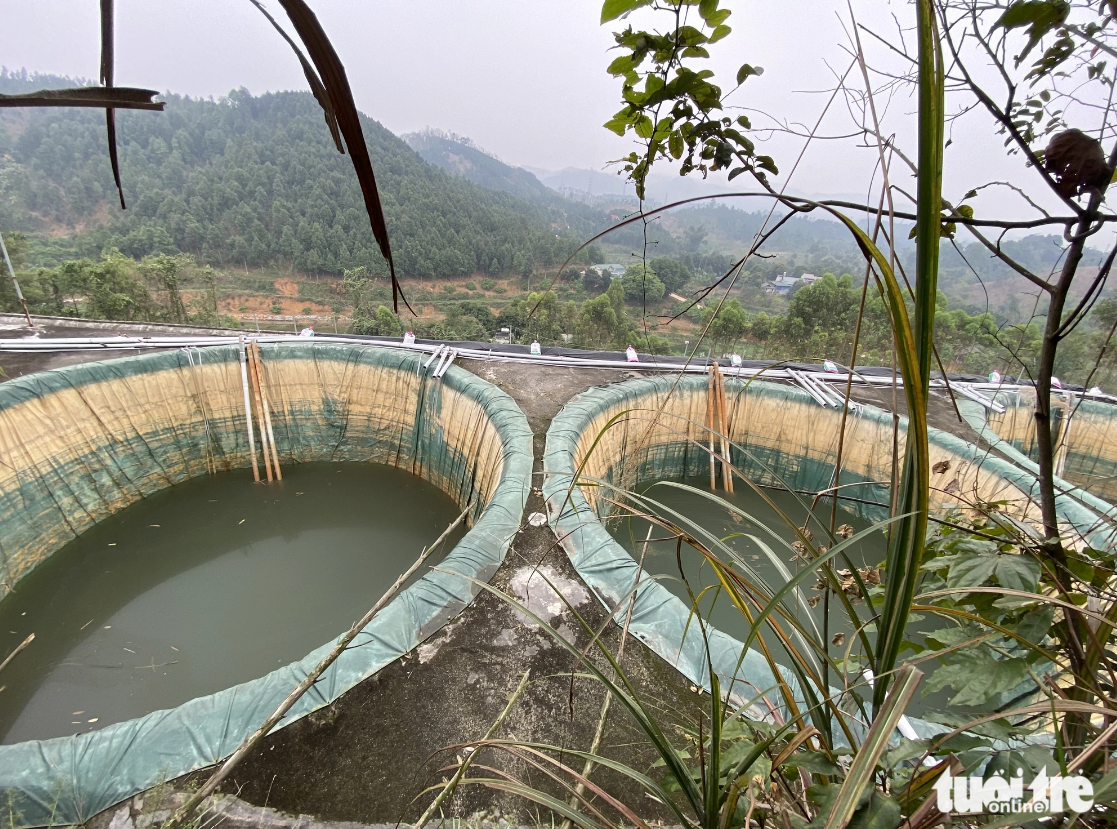 A corner of a rare earth mine in Bao Thang District in Lao Cai Province is pictured after the exploration ended in April, 2023. Photo: Quang The / Tuoi Tre