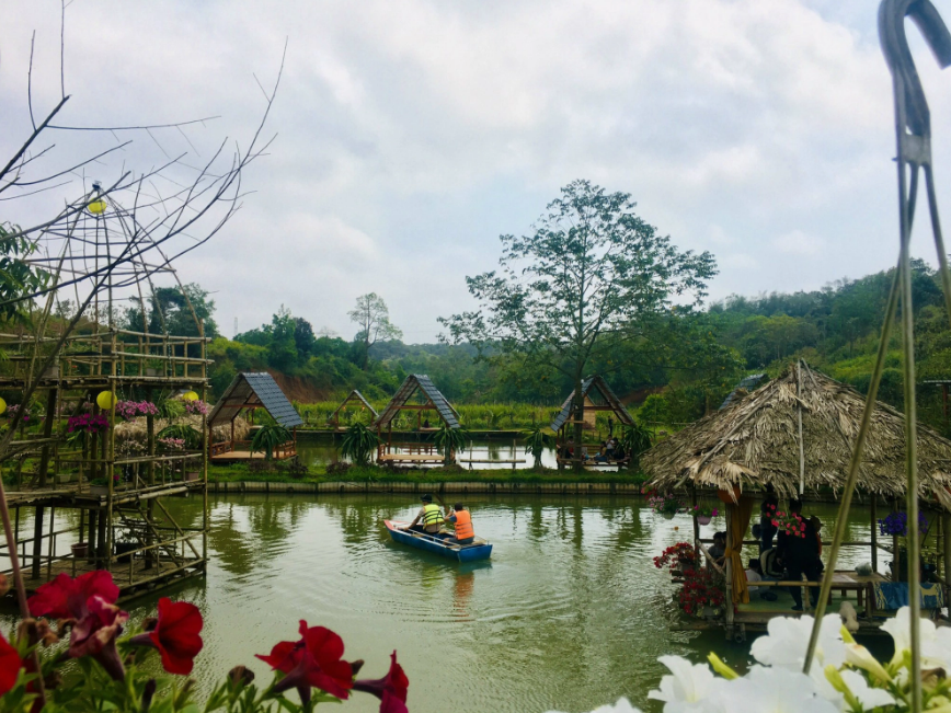 Khe Sanh Valley Farm in Huong Tan Commune has become an ideal stop in Quang Tri Province for tourists. Photo: Ko Kan Suong / Tuoi Tre