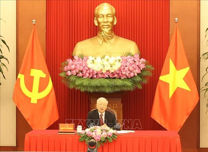 Vietnam’s Party General Secretary Nguyen Phu Trong. Photo: Vietnam News Agency